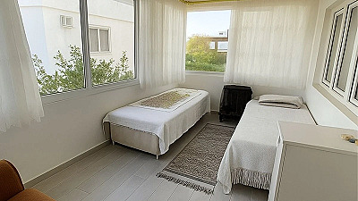 Renovated 2+1 Duplex 50 m to Blue Flag Beach in Ortakent Muskebi