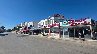 Gümbet'te Kiracılı Satılık 140 m² Dükkan + 70 m² Ofis | Ayrı Tapulu