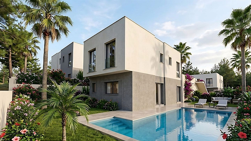 Kisebükü'nde Çam Ormanı İçinde Özel Havuzlu 3+1 Müstakil Villa